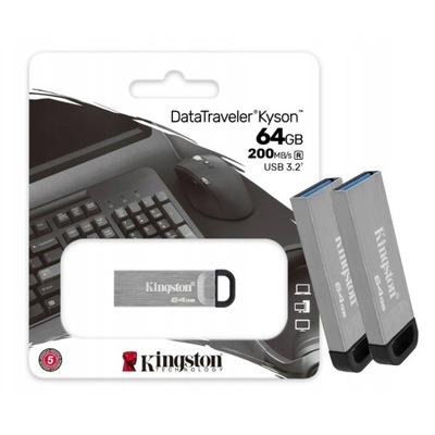 Kingston DT Kyson DTKN/64GB Pendrive 64 GB 200MB/s