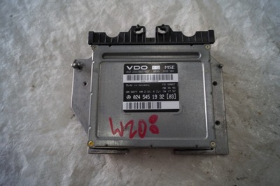 Бортовий комп'ютер двигуна mercedes clk w208 2.0 автоматична коробка передач фото №1