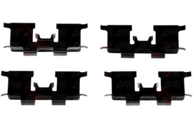 Набор монтажный тормозных колодок hyundai getz highway matr фото №1