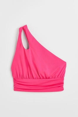 Bluzka Top na jedno ramię One-shoulder H&M r.M