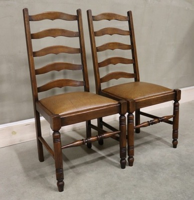 8398 klasyczne krzesła tapicerowane komplet 2 szt