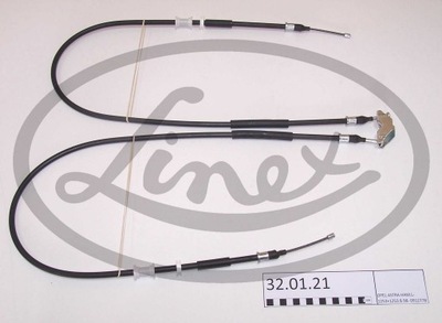 CABLE FRENOS RECZNEG OPEL ASTRA G 1.2 1.4 2.0 98-  