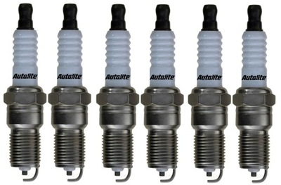 Свічка свічки запалювання 6szt ford explorer ranger 4.0 97-05 фото №1