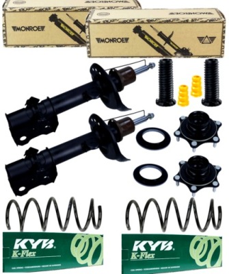 Амортизатори подушки безпеки пружини перед honda cr-v iii 3 monroe + kayaba фото №1