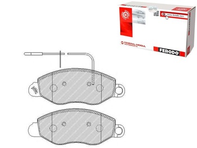 КОМПЛЕКТ КОЛОДОК ТОРМОЗНЫХ FERODO PAD1300 572564B