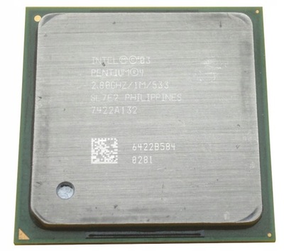 PROCESOR INTEL PENTIUM 4 2.8 GHZ S.478 SL7E2