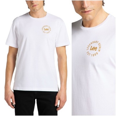 Męska koszulka t-shirt Lee SMALL CHEST LOGO T M