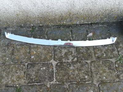 Renault scenic grand iii 3 lift молдинг накладка хром бампер решітка радіатора перед фото №1