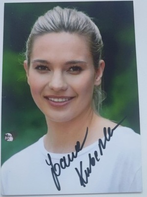 Joanna Kuberska - ORYGINALNY autograf