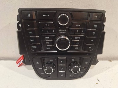 Панель радіо кондиціонера 13409862 opel meriva b lift 13- фото №1