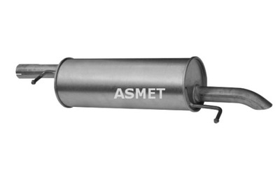 ASMET SILENCIADOR SISTEMAS DE ESCAPE PARTE TRASERA VW PASSAT B5 1.8 10.96-11.00  