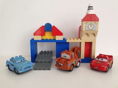 Lego DUPLO 5828 Big Bentley cars auta ZygZak McQueen Złomek Finn McMissile