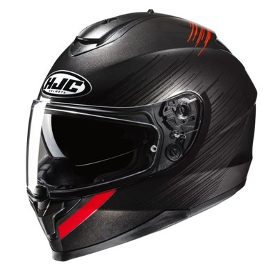KASK HJC C70N SWAY BLACK/RED M