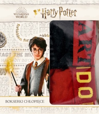 Bokserki chłopięce Harry Potter Hogwarts 146/152