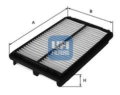 FILTRO AIRE UFI (OEM QUALITY) TOYOTA  