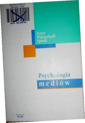 Psychologia mediów Peter Winterhoff-Spurk