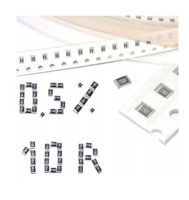 10R 0.5% 25ppm SMD 0805 Rezystor [50szt] #E297