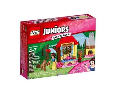 LEGO Juniors 10738 - Leśna chata Królewny Śnieżki