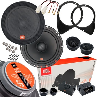 JBL STAGE2 604C DISTANCIAS ALTAVOCES PARA FIAT STILO 3D 500 LANCIA DELTA PARTE TRASERA  