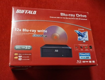 Buffalo BL3D-12U3 nagrywarka płyt Blu-ray i DVD