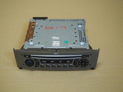 Радіо cd mp3 peugeot 308 i t7 фото №1
