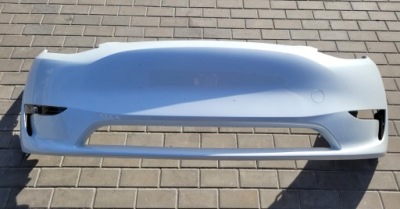 Бампер перед передній tesla model y led плита фото №1