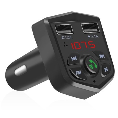 TRANSMITER BLUETOOTH FM KROVIKLIS USB VOLMETRAS 