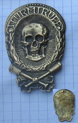 odznaka STURMTRUPP Austro Węgry