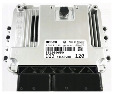 КОМП'ЮТЕР ECU DUCATO 2.3 0281012491 551930650 PLUG&PLAY