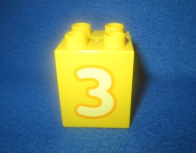 DS NOWE Lego Duplo klocek tematyczny 2x2x2