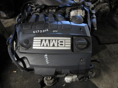 BMW 1 E90 E91 E92 2.0 I 11R. 163KM 152TYS. N43B20A N43B20AJ MOTOR  