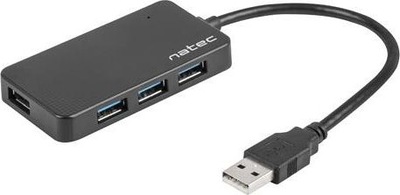 HUB USB Natec 4x USBA 3.0 (NHU1342)