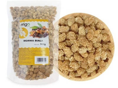 MORWA SUSZONA BIAŁA 500g naturalna - MIGOgroup