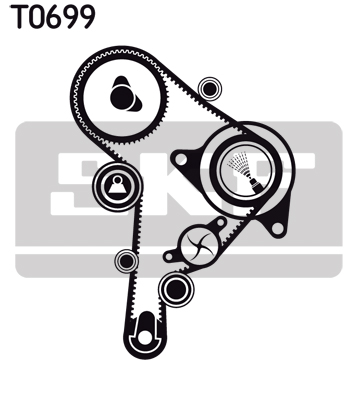 =530050310 КОМПЛЕКТ. ROZRZ. VAG 2.0TDI /БЕЗ 538008910/