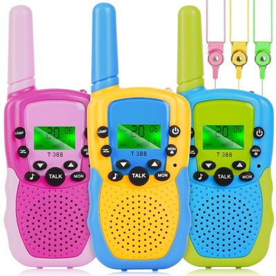 Walkie-talkie krótkofalówki dla dzieci zestaw