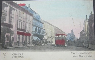 Warszawa Nowy Świat 1915r.