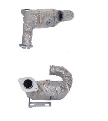 Каталізатор mercedes klasa a klasa b cla gla glb 2018- euro 6 2474909903 фото №1