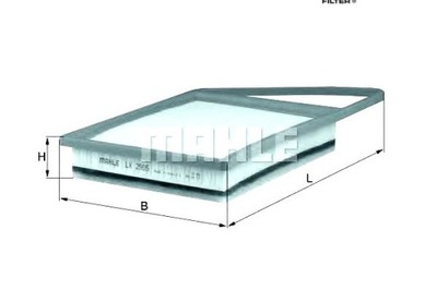 Knecht фильтр воздуха citroen berlingo berlingo m фото №1