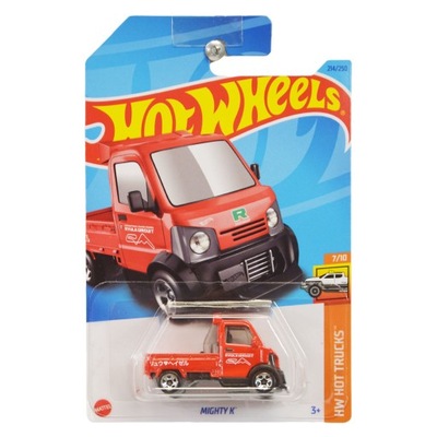 HOT WHEELS AUTO MIGHTY K RED