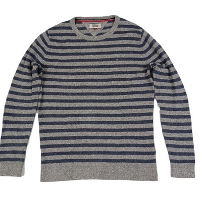 SWETER MĘSKI PASKI ROZM. S__TOMMY HILFIGER