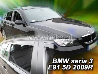 BMW SERIE 3 E91 2005-2012R UNIVERSAL DEFLECTORES HEKO  