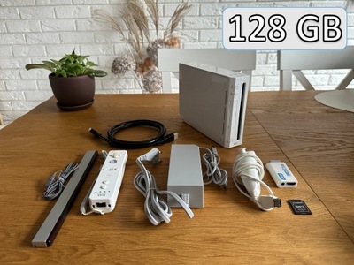 Konsola Nintendo Wii [MOD 2024] 128GB, Ponad 40 gier!