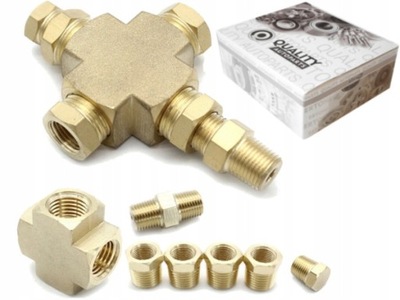 TRÓJNIK ADAPTER CZUJNIK OLEJU 1/8" 27 NPT