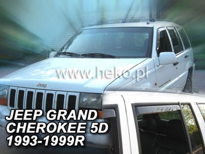 DEFLECTORES HEKO JEEP GRAND CHEROKEE ZJ 1993-99 4 PIEZAS  