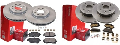 Тормозные диски тормозные колодки p+t brembo opel meriva a фото №1