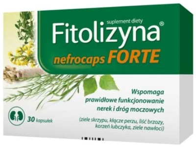 Fitolizyna Nefrocaps Forte 30 kaps. Układ Moczowy