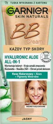 GARNIER SKIN NATURALS BB CREAM HYALURONIC JASNY