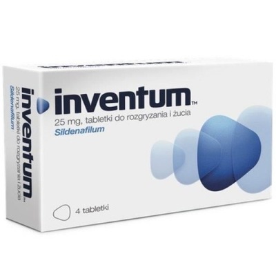 Inventum 25mg, 4 tabletki do rozgryzania