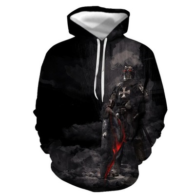 3DHOODIE 2023 najnowsze templariuszy 3D bluzy z n