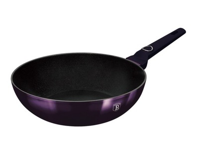 WOK TYTANOWY BERLINGER HAUS 28cm BH-6633 PURPLE